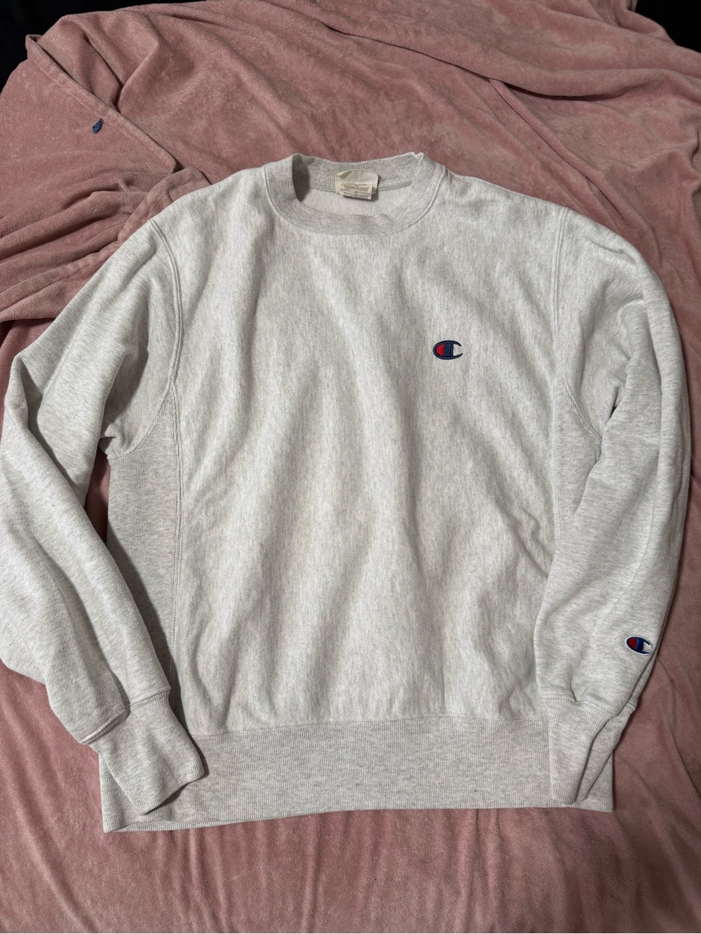 Champion women’s size S Crewneck Sweatshirt - Light Gray